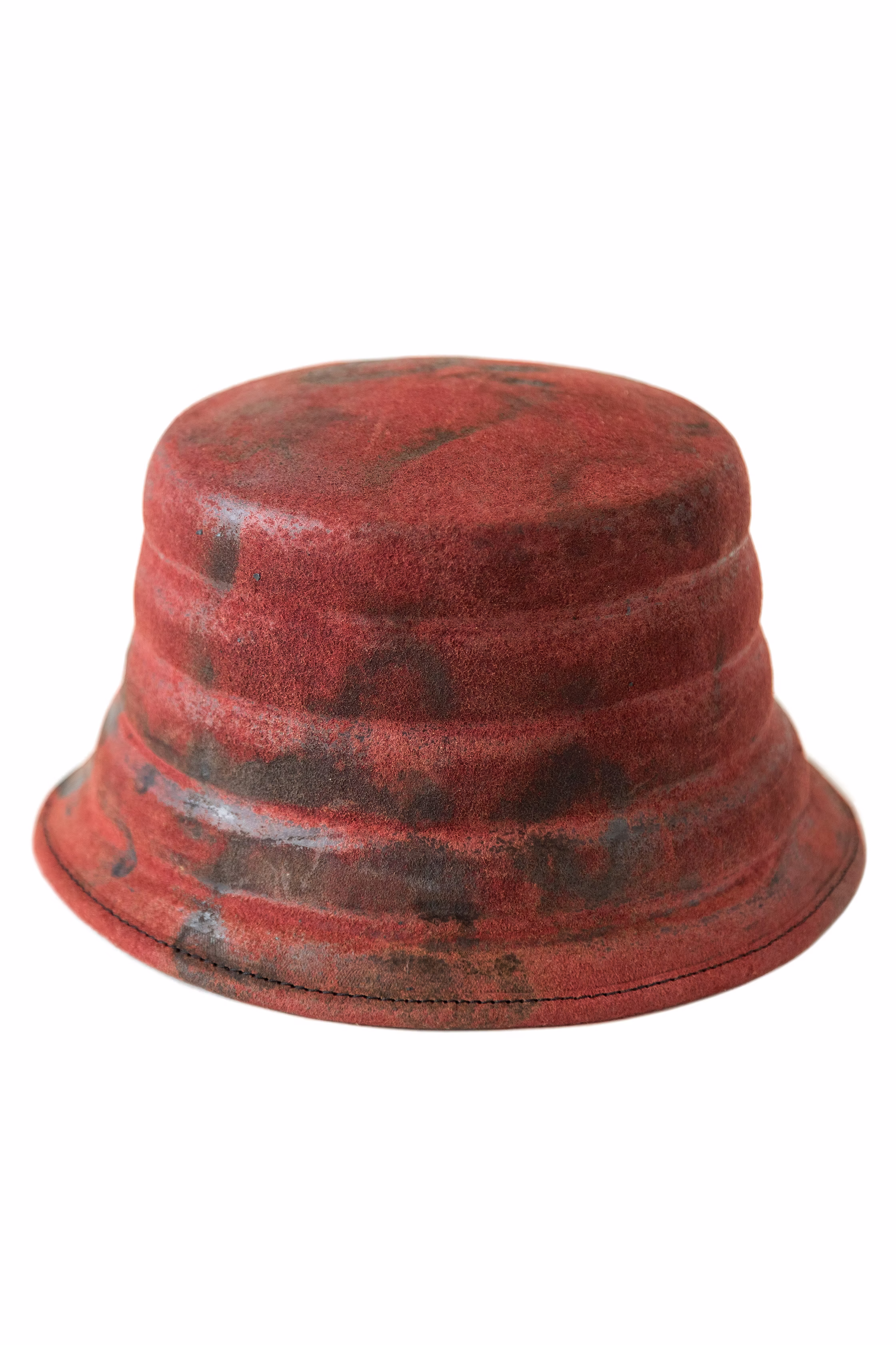 ORANGE PUFFY HAT